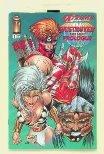 Extreme Destroyer #1 (Jan 1996, Image) - polybagged - card - NM