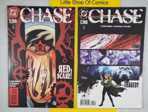 Chase #1 2 3 4 5 6 7 8 9 & One Million Set 1998 DC Comics See Photos/Notes