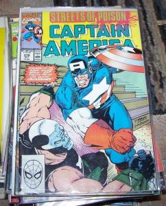 Captain America comic # 378 (Oct 1990, Marvel) crossbones streets of poison pt 7