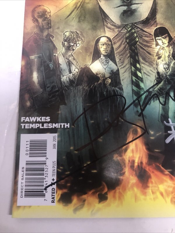 Gotham By Midnight (2015) # 1 (FN/VF) Variant • Signed By Fawkes • Templesmith