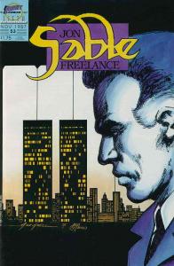 Jon Sable, Freelance #53 VF ; First | NYC WTC Cover