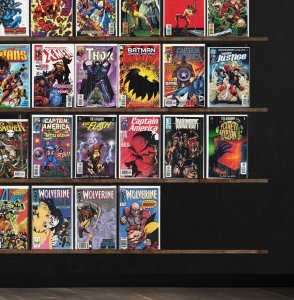 Huge Lot 150+ Comics with The Flash, Wolverine, Captain America & More!