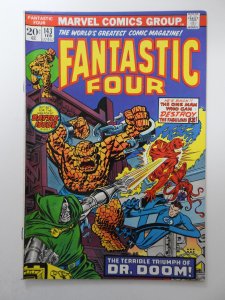 The Fantastic Four #143 The Terrible Triumph of Dr. Doom!  Sharp VF- Condition
