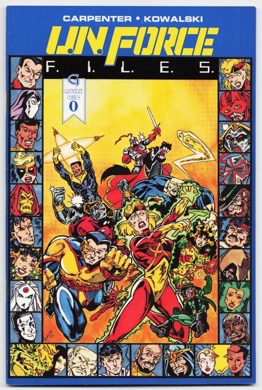 U.N. Force Files #0 (1993) Hunter Seeker