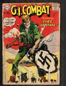 G.I. Combat #54 ~ Sky Tank ~ 1957 (2.5) WH