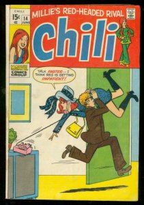 CHILI #14 1970-MARVEL COMICS-MILLIE'S RED HEADED RIVAL VG