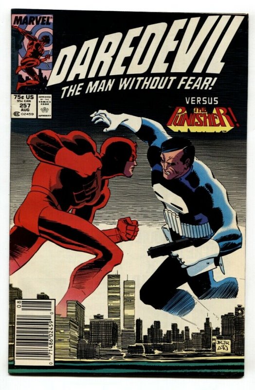 DAREDEVIL #257 comic book Punisher VF/NM