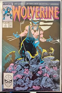 Wolverine #1 (1988) 9.4 KEY 1st Patch as Wolverine