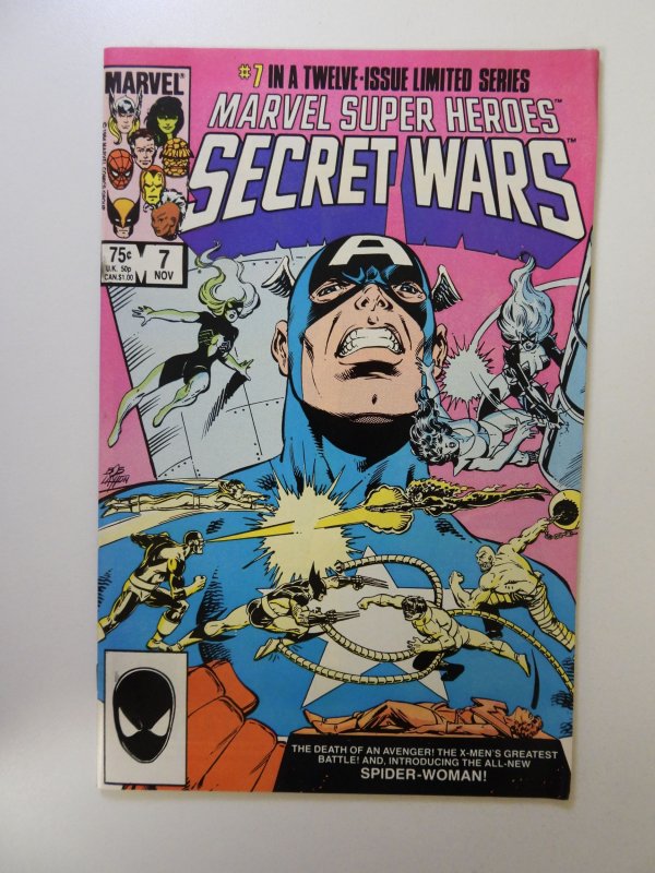 Marvel Super Heroes Secret Wars #7 (1984) VF- condition