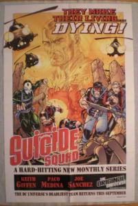SUICIDE SQUAD Promo poster, 22 x 34, 2001, Unused, more in our store