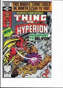 Marvel Two-in-One #67 Direct Edition (1980)