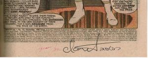 X-Men #137, 7.0, Signed Austin Claremont and Jones