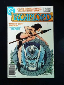 Warlord #103  Dc Comics 1986 Vf+ Newsstand