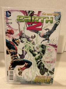 Earth 2 #24  2014  9.0 (our highest grade)  1st Val-Zod in Costume!