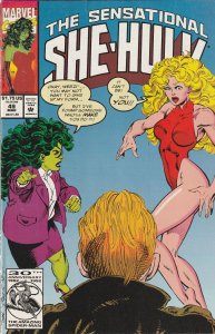 The Sensational She-Hulk # 49 Cover A VF Marvel 1992 Disney+ [H2]