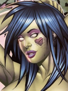 ZOMBIE TRAMP #53 MENDOZA COMICXPOSURE RISQUE SPECIAL EXCLUSIVE LTD 500 NM+