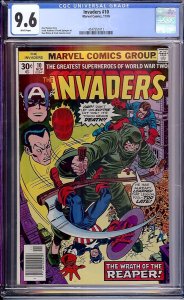 Invaders #10 (Marvel, 11/1976) CGC 9.6 White Pages
