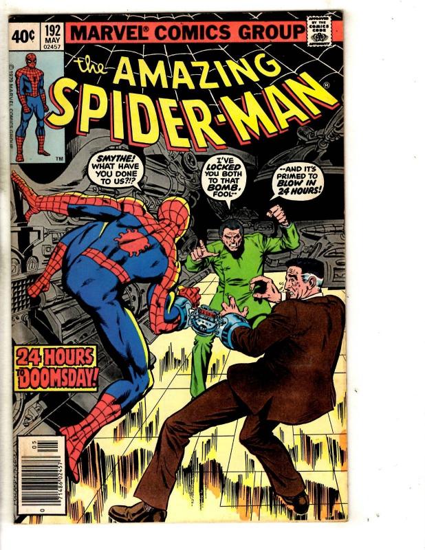 Amazing Spider-Man #192 VG/FN Marvel Comic Book Goblin Rhino Vulture Elektro JG9