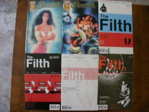 6 CHAOS VERTIGO Comic Book: SUSPIRA #1 2 THE FILTH #2 4 5 6