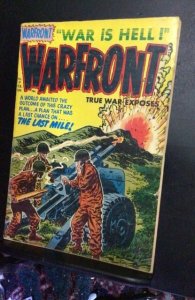 Warfront #19 (1954) Korean War! Affordable-grade! VG Wow!