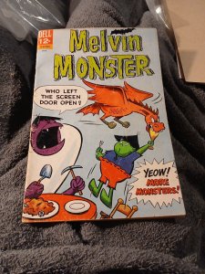 Melvin Monster  #4 July 1966 Dell Publishing Silver Age Cartoon Book