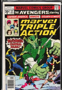 Marvel Triple Action #37 (1977) The Avengers