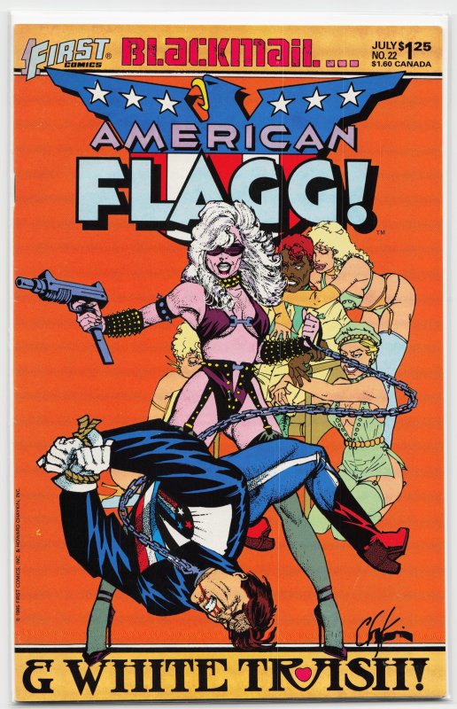 American Flagg! #22 (1985) American Flagg