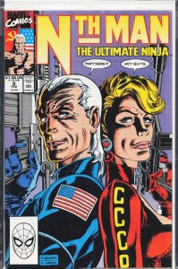 Nth Man the Ultimate Ninja #9 (1990) Nth Man