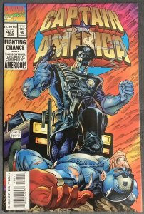 Captain America #428 (1994, Marvel) 1st App. Americop. VF/NM