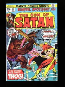 Marvel Spotlight #23 VF+ 8.5 Son of Satan! Comics
