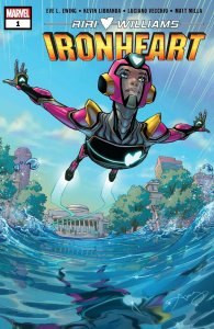 RIRI WILLIAMS: IRONHEART #1(2018) NM+ | MARVEL COMICS | 1ST PRINT | AMY REEDER 