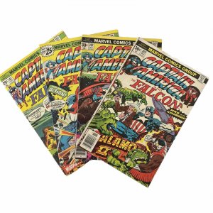 Captain America Lot Of 4: #187, 197, 202, 203. Jack Kirby. Minor ?s