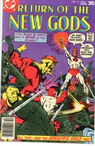 New Gods 15  F/VF  1977  Nice copy