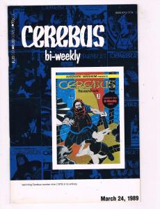 Lot Of 7 Cerebus Bi-Weekly Aardvark Vanaheim Comic Books # 3 5 6 7 8 9 10 AD27