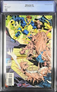 Wolverine 75 Cgc 9.8 Marvel 1993