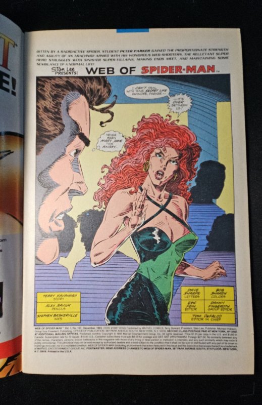 Web of Spider-Man #107 (1993) NM Marvel