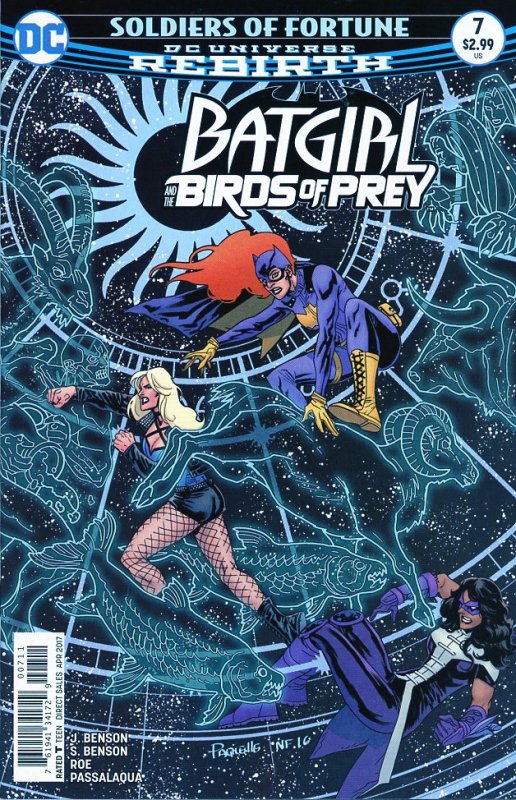 Batgirl & The Birds of Prey 7  Paquette Cover 9.0 (our highest grade)