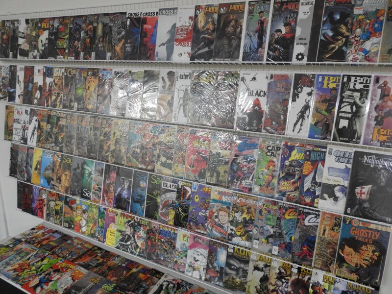 Huge Lot of 150+ Comics W/ King Kong, Witchblade, Saga Avg. Fine Condition.