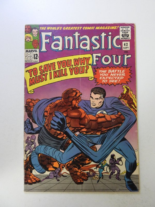 Fantastic Four #42 (1965) VG condition