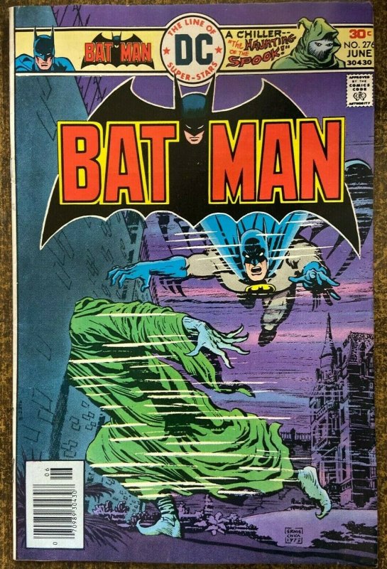 BATMAN #276 (DC,6/1976) VERY GOOD PLUS (VG+) Ernie Chau! The Spook! 