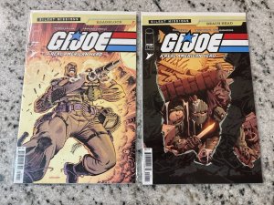 2 GI Joe Silent Missions Image Comic Books # 1 NM Beach Head Roadblock 6 J434