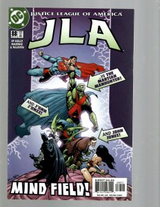 12 DC Comics JLA # 76 77 78 79 80 81 83 84 85 86 88 89 J438