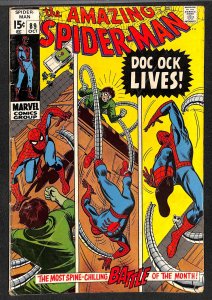 Amazing Spider-Man #89 VG+ 4.5 Doc Ock!