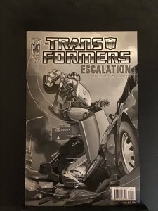 Transformers Escalation Black and White #1
