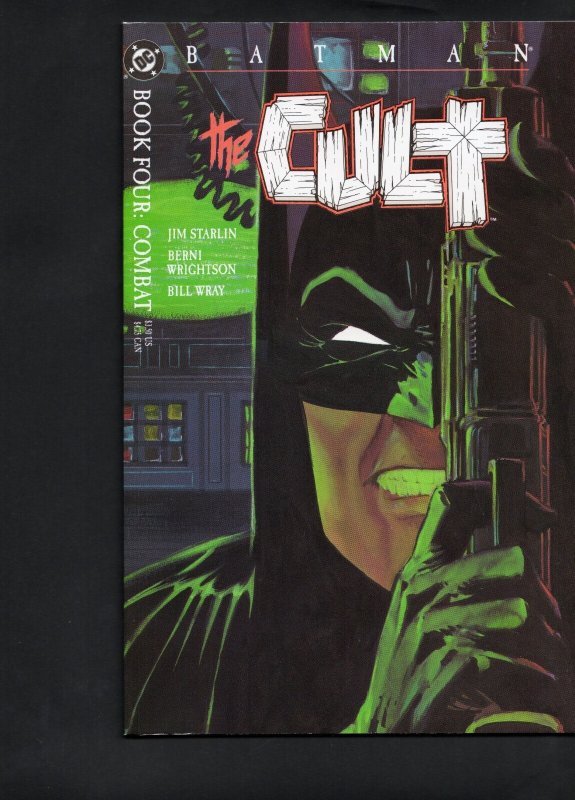 Batman: The Cult #1-4 Complete Series (DC Comics 1988)