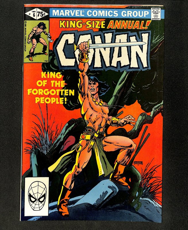 Conan The Barbarian Annual #6