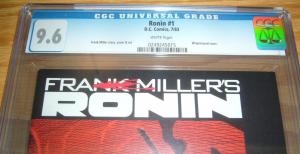 Ronin #1 CGC 9.6 dc comics - frank miller - bronze age - first appearance 1983