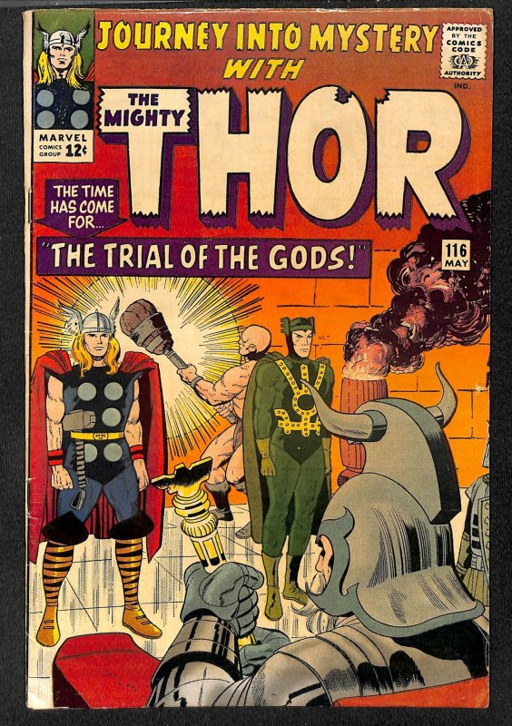 Journey Into Mystery #116 VG 4.0 Marvel Comics Thor