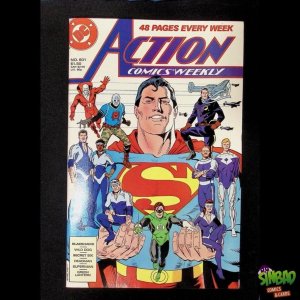 Action Comics, Vol. 1 601 1st team app. Secret Six II, Death of Katma Tui, Mocki