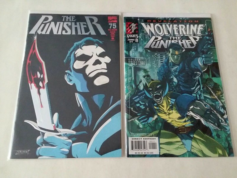 PUNISHER #75 AND PUNISHER/WOLVERINE #1 - FREE SHIPPING 